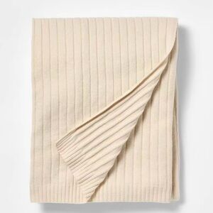 Casual Mixed Rib Throw - 50x60 - Threshold designed with Studio McGee